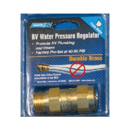 Camco BRS WTR Pres Regulator 40055